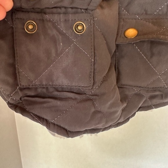 Nwt! Kyeese dog jacket lined with fleece size Medium gray color - Picture 3 of 9